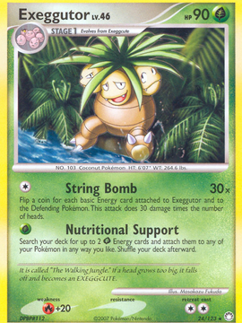 Exeggutor (24/123) [Diamond & Pearl: Mysterious Treasures]