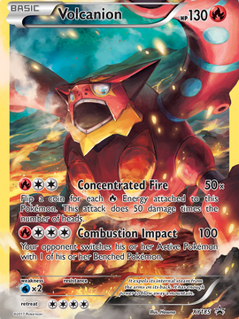 Volcanion (XY185) [XY: Black Star Promos]
