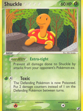Shuckle (47/115) [EX: Unseen Forces]