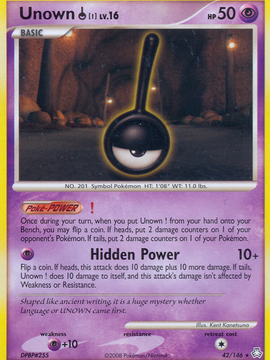Unown ! (42/146) [Diamond & Pearl: Legends Awakened]
