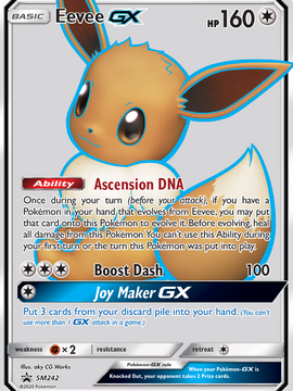 Eevee GX (SM242) [Sun & Moon: Black Star Promos]