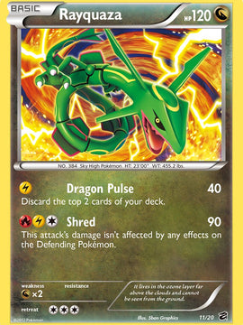 Rayquaza (11/20) (Blister Exclusive) [Black & White: Dragon Vault]