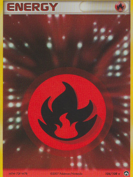 Fire Energy (104/108) [EX: Power Keepers]