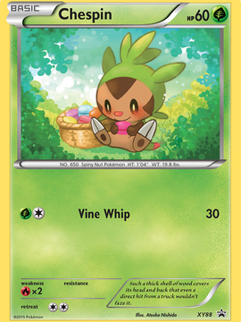 Chespin (XY88) (Collector Chest) [XY: Black Star Promos]