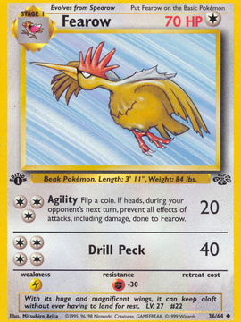 Fearow (36/64) [Jungle 1st Edition]