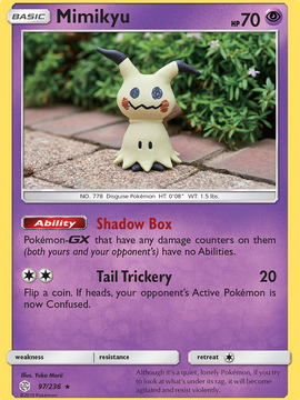 Mimikyu (97/236) [Sun & Moon: Cosmic Eclipse]