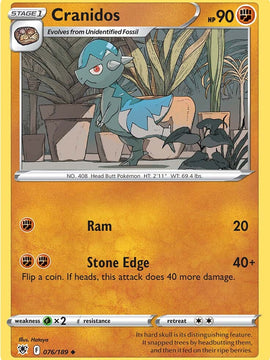 Cranidos (076/189) [Sword & Shield: Astral Radiance]