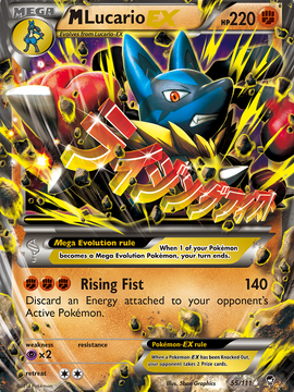 M Lucario EX (55/111) [XY: Furious Fists]