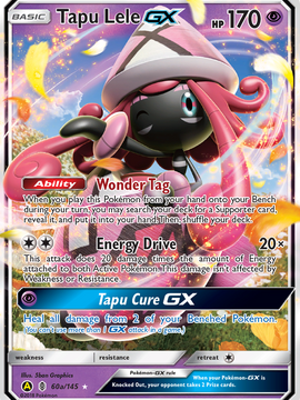 Tapu Lele GX (60a/145) [Alternate Art Promos]