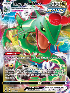Rayquaza VMAX (101/159) (101) [Sword & Shield: Crown Zenith]