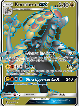 Kommo-o GX (141/145) [Sun & Moon: Guardians Rising]