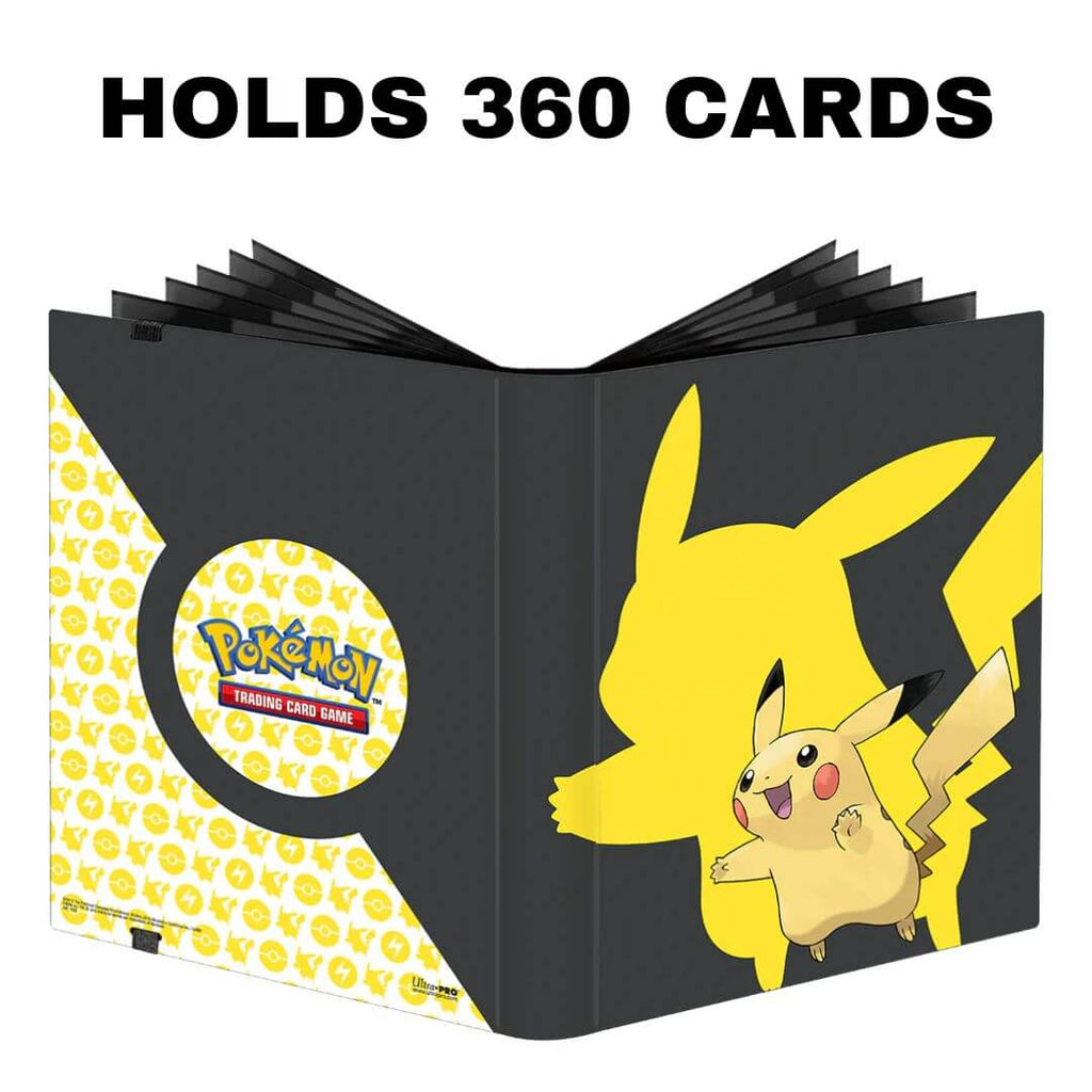 Pikachu 9-Pocket Ultra Pro-Binder (360 card slots) - Danireon Cards & Games