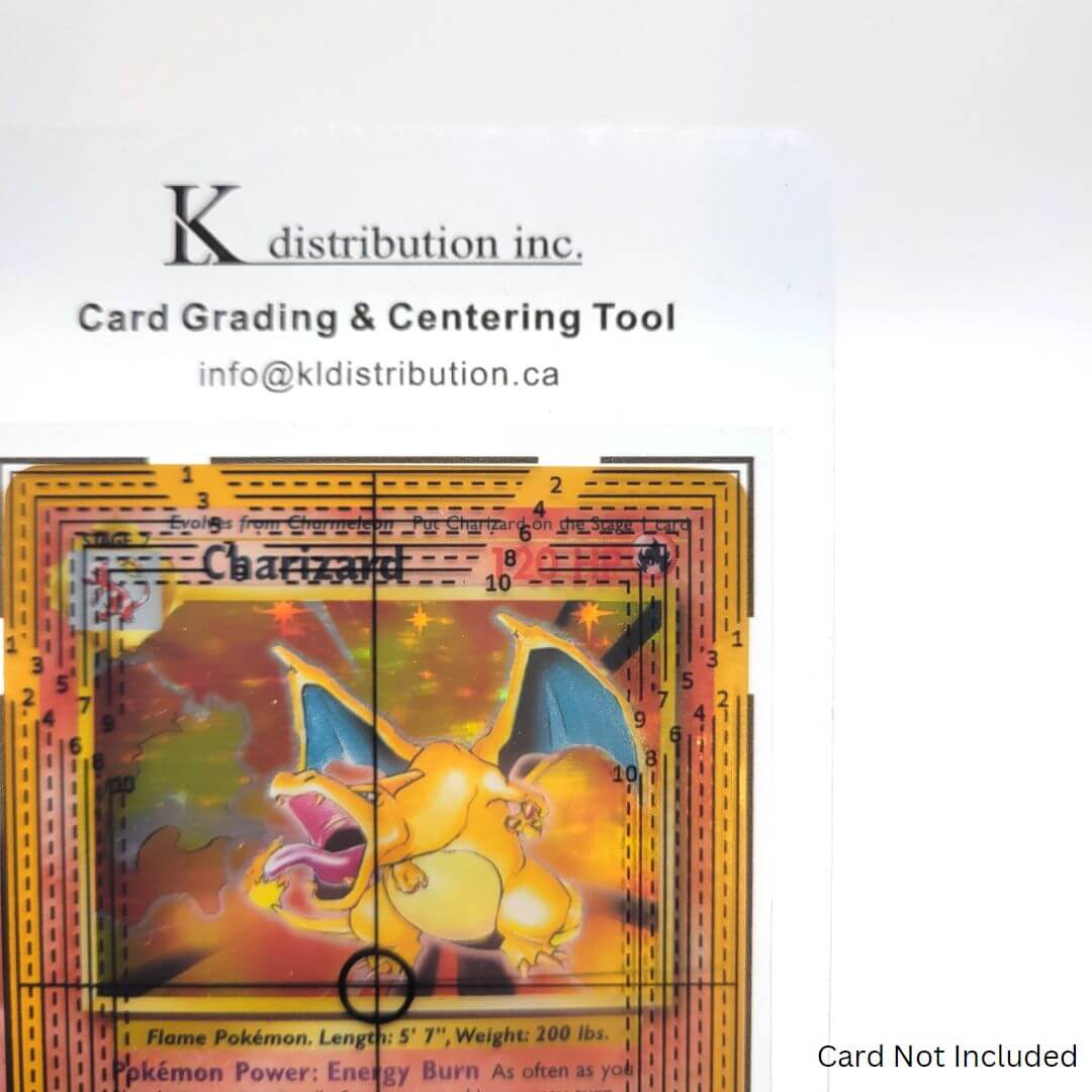 Sintuff 4 Pcs Card Grading Centering Tool Set with 30X Magnifying Tool Card  Centering Grading Tool Includes Centering Guide and Card Centering Tool  Graded Card … in 2023