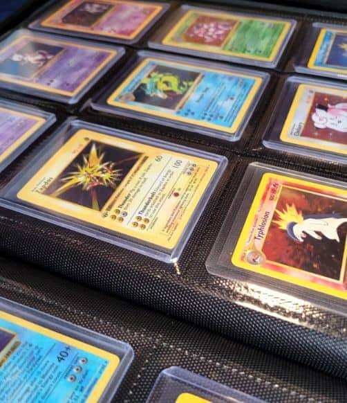 9-Pocket Toploader Binder - 3x4'' Slots (216 Toploader Card Slots) - Danireon Cards & Games