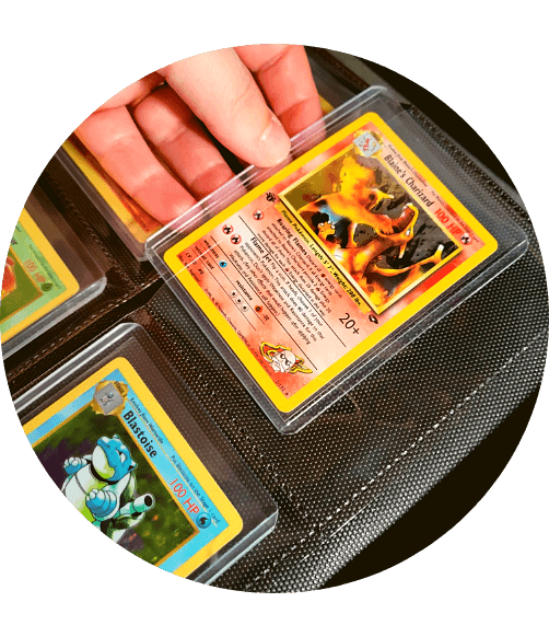 4-Pocket Toploader Binder - 3x4'' Slots (96 Toploader Card Slots) - Danireon Cards & Games