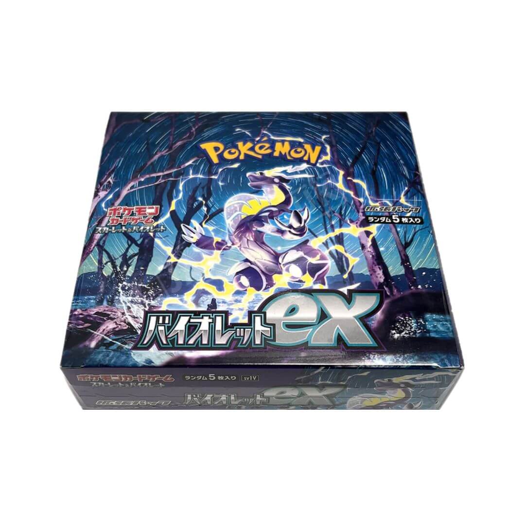 Pokmon Violet Ex Japanese Booster Box (SEALED) Danireon Cards & Games Pokmon Violet Ex Japanese Booster Box (SEALED) Danireon Cards & Games